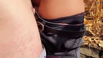 Big-Titted Step-Sister Gets Fucked By Step-Brother In Corn Field