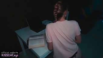 Amateur Teen Girl Tied Up For Watching Porn With Step Brother