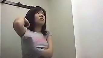 Chinese Girl Spies On Dressing Room In Lingerie