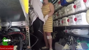 Secretly Recorded Sexual Encounter In Workplace With Hidden Camera