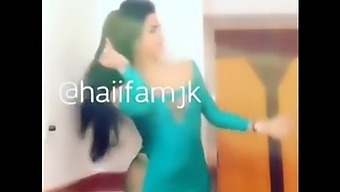 Arabian Transsexual Beauty Flaunts Her Assets