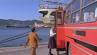 Intimate Encounter On Public Transportation