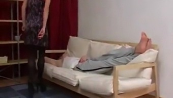Teen And Mature Indulge In Taboo Mother And Stepson Encounter