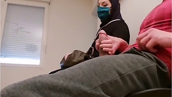 A Perverted Physician Installs A Concealed Camera In His Reception Area, And This Muslim Woman Will Be Apprehended With An Empty French Contraceptive Device