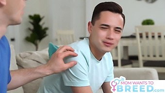 Milf Barbie Feels Gives A Hardcore Blowjob And Enjoys A 3some With A Young Stud