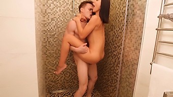 A Surprise Encounter In The Shower With A Big Dick Amateur