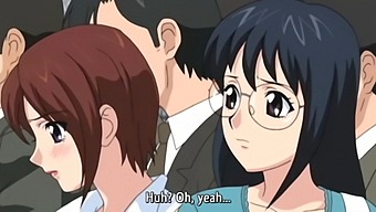 A Schoolgirl In A Cursed Bra Gets Gangbanged On A Train