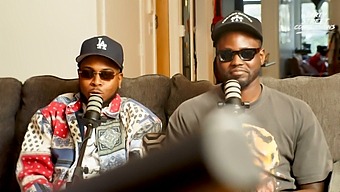 Curlyrican Gets Intense Interracial Sex During A Podcast Interview