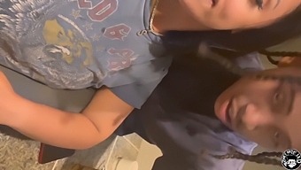 Stepmother With Big Bosom Allowing Lil’ D To Have Sex While Father Is Not Home. Part 2.
