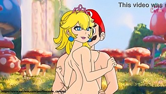Princess Peach And Super Mario In A Sensual Adventure