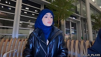 Nadja, A Veiled Iranian Woman, Engages In Anal Sex In A Toilet And Hallway As A Form Of Payment For A Flight