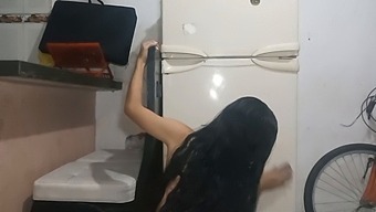 My Stepsister'S Naughty Behavior Led Her To The Kitchen In Search Of A Big Cock, And I Was More Than Willing To Fulfill Her Desires By Offering Her Mine - Spanish Porn