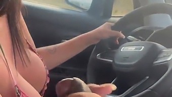Black Cock And Deepthroat Action In Public Bus Stop