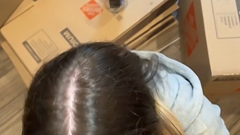 Help Me Move My New Home And Get My Pierced Nipples Fucked