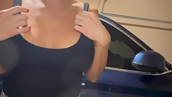 My Neighbor Made Me Horny And Then He Had Me To Drink His Semen In A Cup.