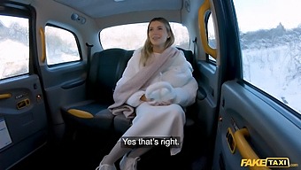Beautiful Lingerie Model Gets A Rough And Intense Sex From The Taxi Driver